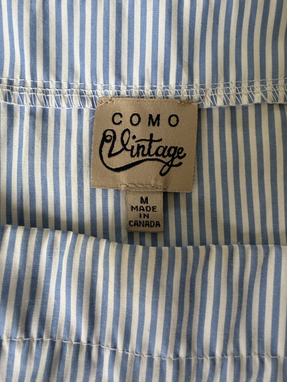 Como Vintage Embroidered Off-Shoulder Blouse - NWT - Picture 4 of 4
